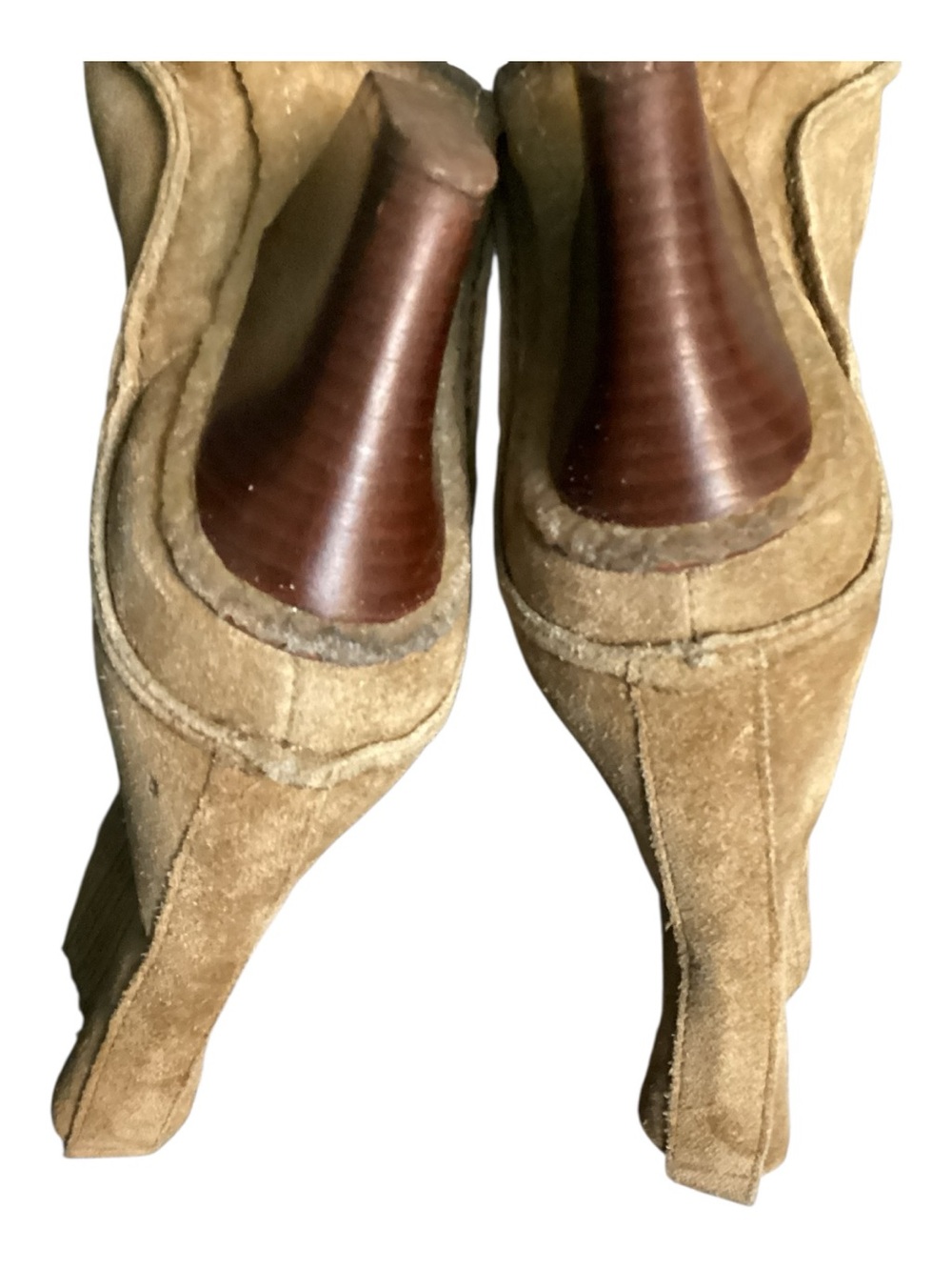 Tory Burch Lila Heeled Suede Ankle Boot - Picture 6 of 6